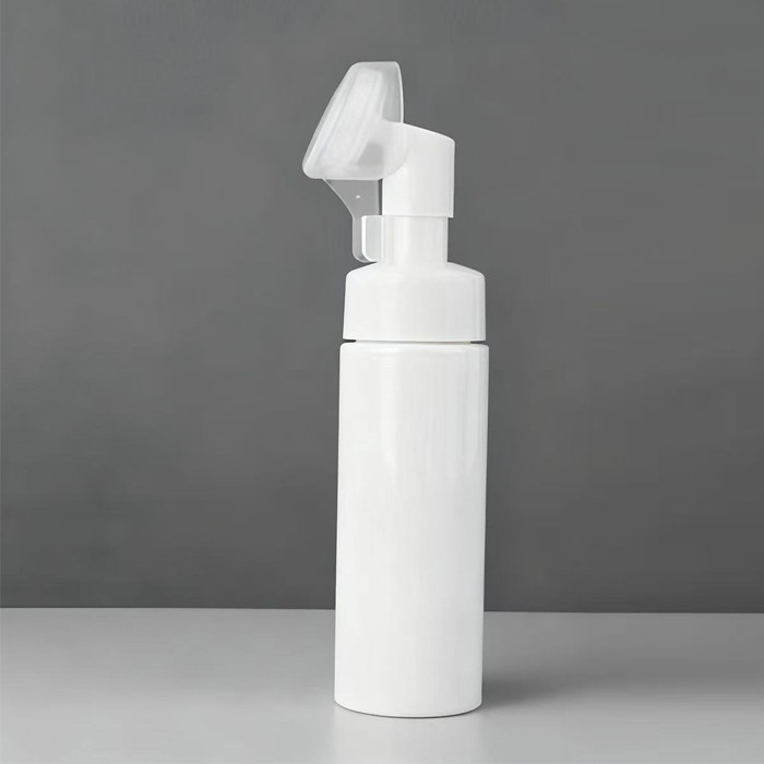 foam pump bottle with brush